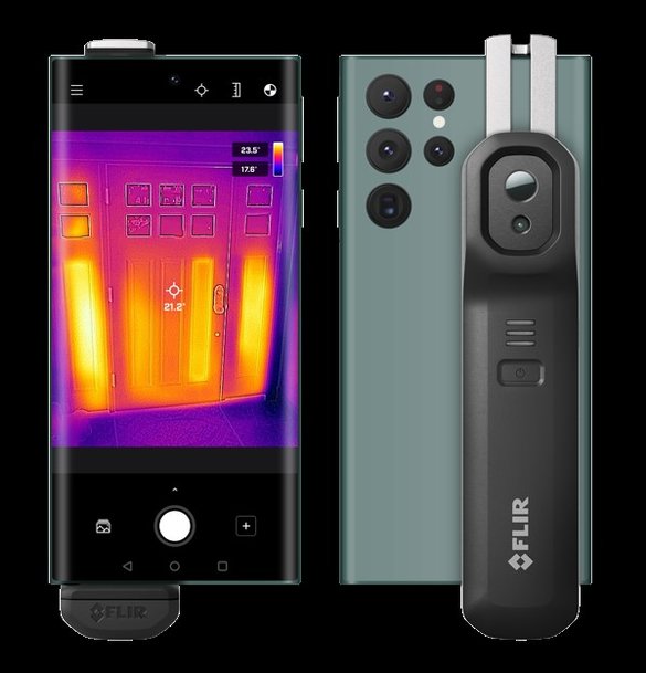 Teledyne FLIR presenta la cámara térmica-visible dual FLIR ONE Edge para dispositivos móviles